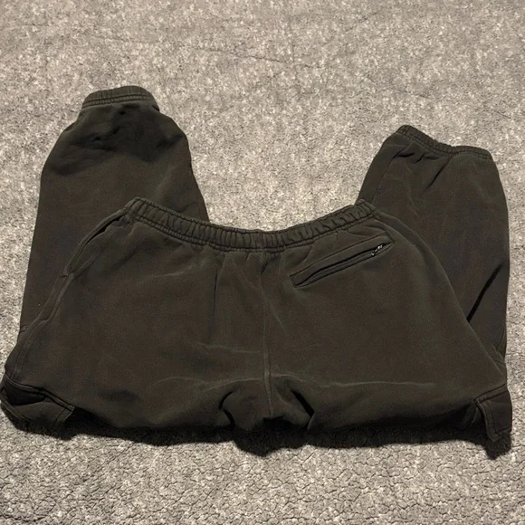 Athletic Works Black Fleece Sweatpants with Elastic Waistband - Picture 4 of 4